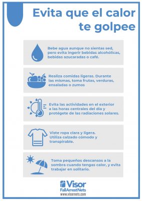 consejos para evitar golpes de calor