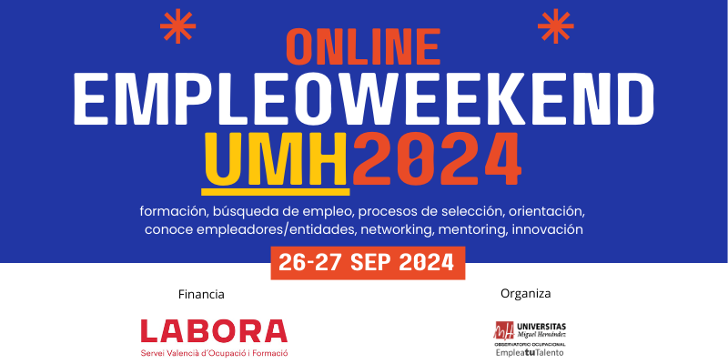 Visornets participa en el XI EmpleoWeekend UMH online