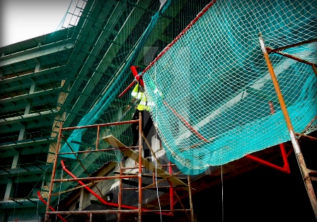 Redes de Seguridad - Seguridad en la construcción de edificios de gran altura