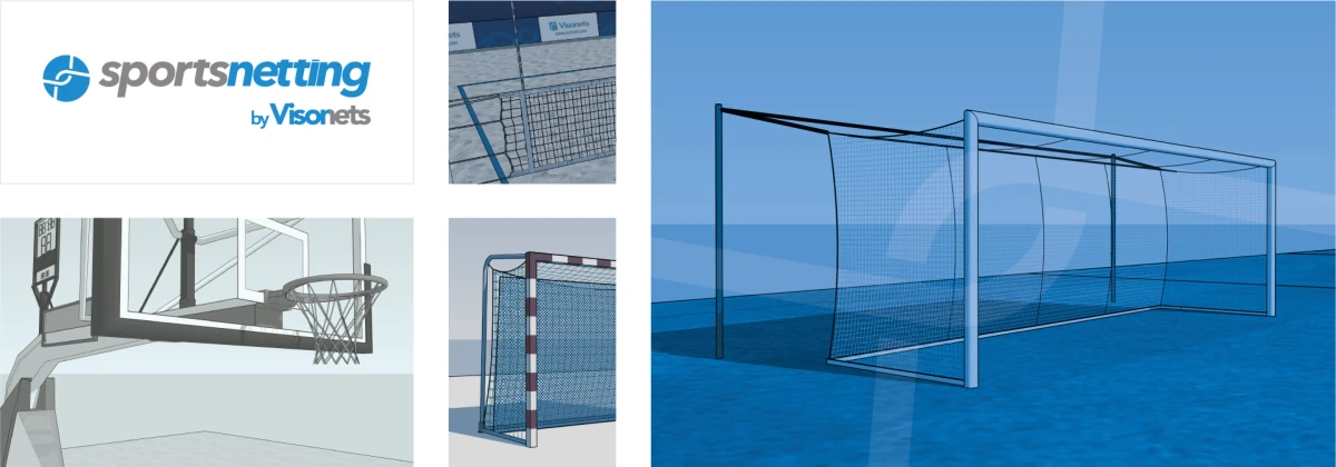 Sports Netting by Visornets - Fabricación y venta de redes deportivas, instalación, mantenimiento, asesoramiento - Visor Fall Arrest Nets